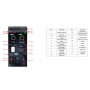 Bluetooth 10V-80V capacity indicator