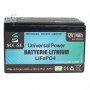 Batterie lithium 12V 14Ah LiFePO4