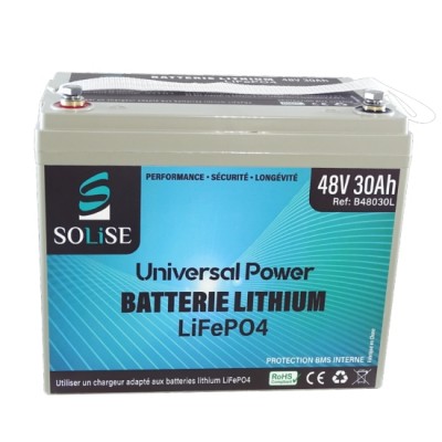 Batterie lithium 48V 30Ah LiFePO4
