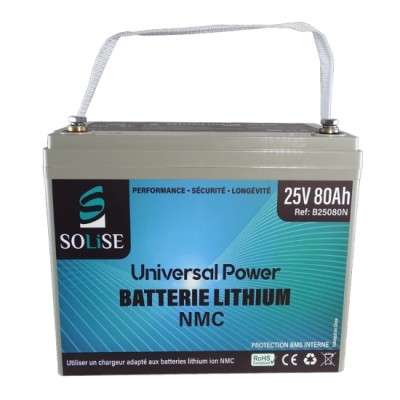 Batterie lithium 25V 80Ah NMC