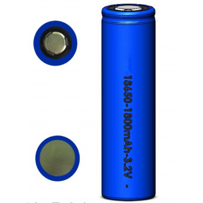 Cellule 18650 3.3V 1800mAh LiFePO4