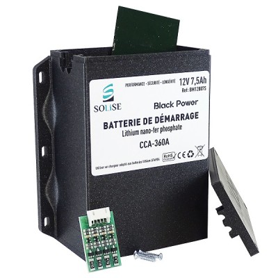 Boitier de protection pour BM12007S avec pattes de fixation