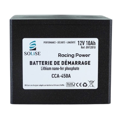 Batterie de démarrage lithium 12V 450A