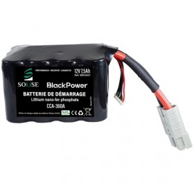 Batterie de démarrage lithium 12V CCA-360 Solise