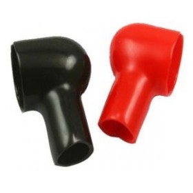 Lot de 2 caches bornes batterie rond 20mm