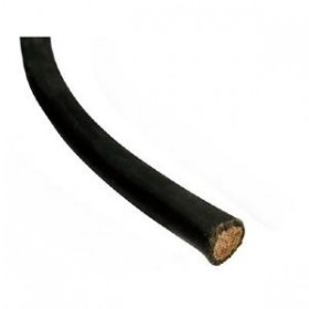 Câble noir souple 25mm² au mètre