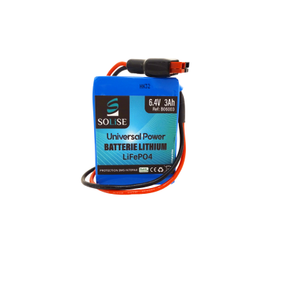 Batterie lithium 6V 3Ah LiFePO4