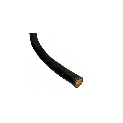 Câble noir extra souple 10mm² au mètre