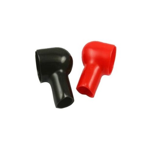 Lot de 2 caches bornes batterie rond 20mm
