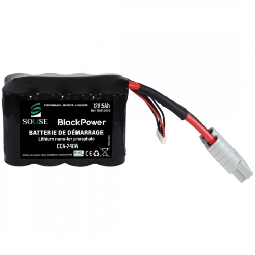 Batterie de démarrage lithium 12V CCA-240 Solise