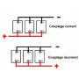 Cordon de couplage batteries cosses 6mm