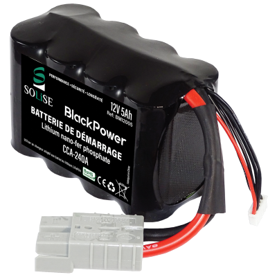 Batterie lithium 12V moto haute performance