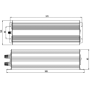 Convertisseur 12V DC à 220V AC 1500W