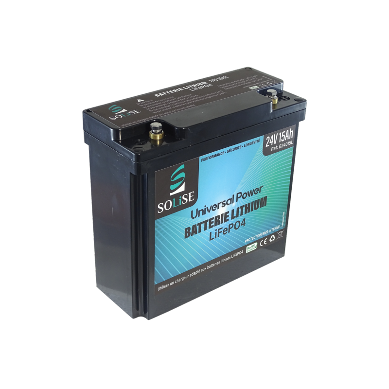 RNS B24015L (B24015L) Batterie LiFePO4 24V Solise (24V - 15Ah