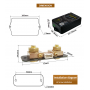 Bluetooth 10V-80V capacity indicator