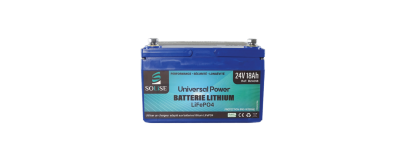Batterie 24v Lithium Fer Phosphate LiFePO4 8Ah à 50Ah